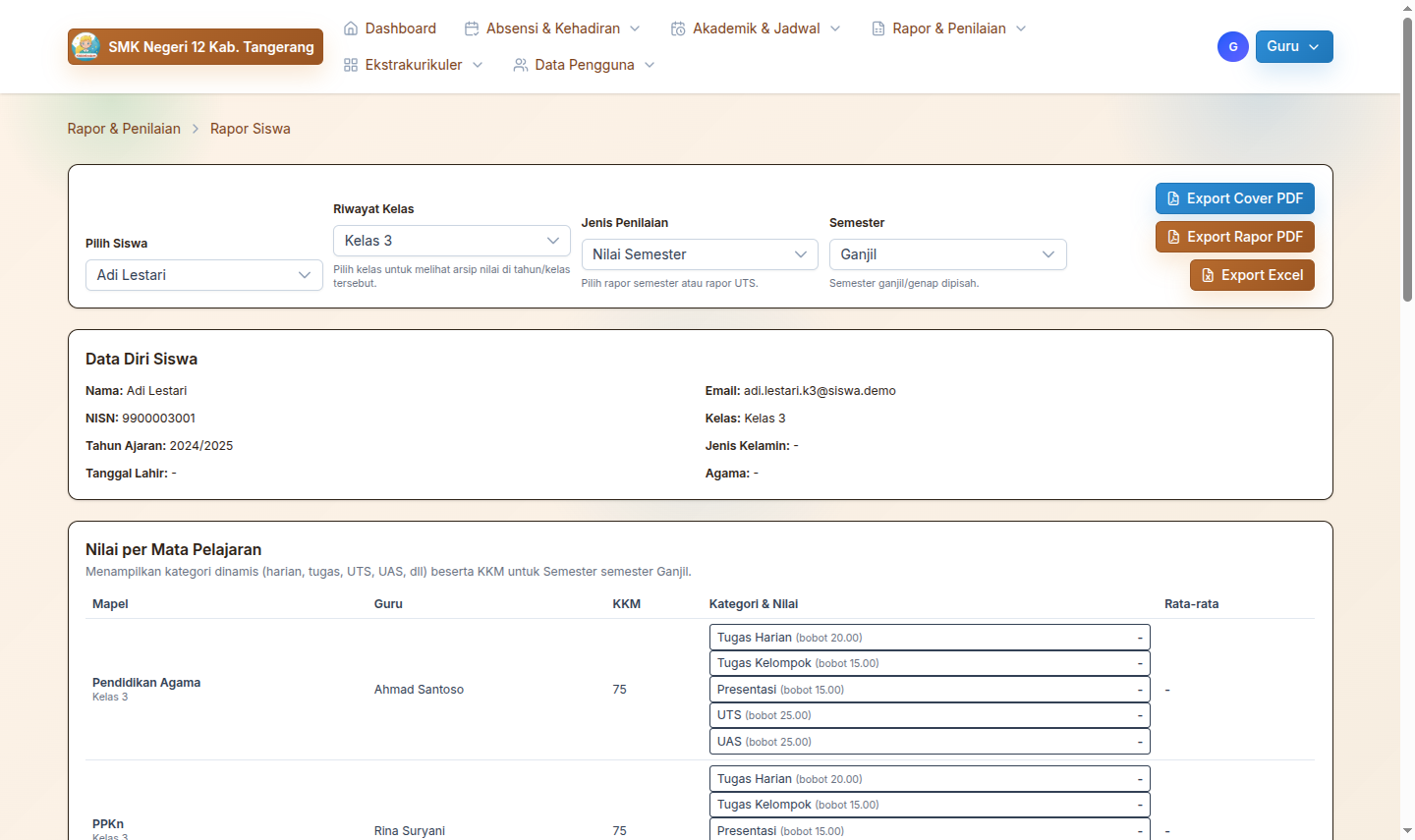 Cuplikan KiddoSystem 5